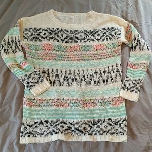 Xhilaration Acrylic Knit Sweater Size Large
